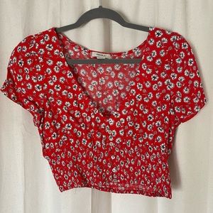 Flower Crop Top